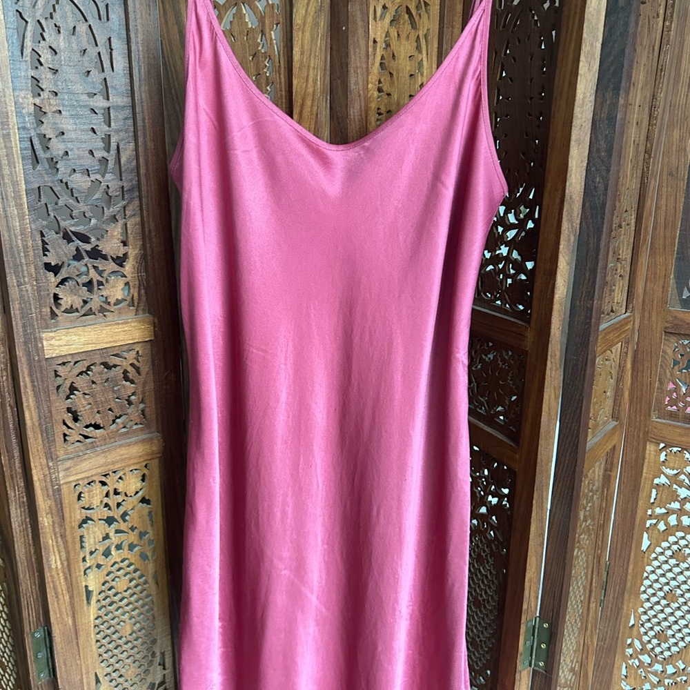 Rose Pink La Perla Slip Dress